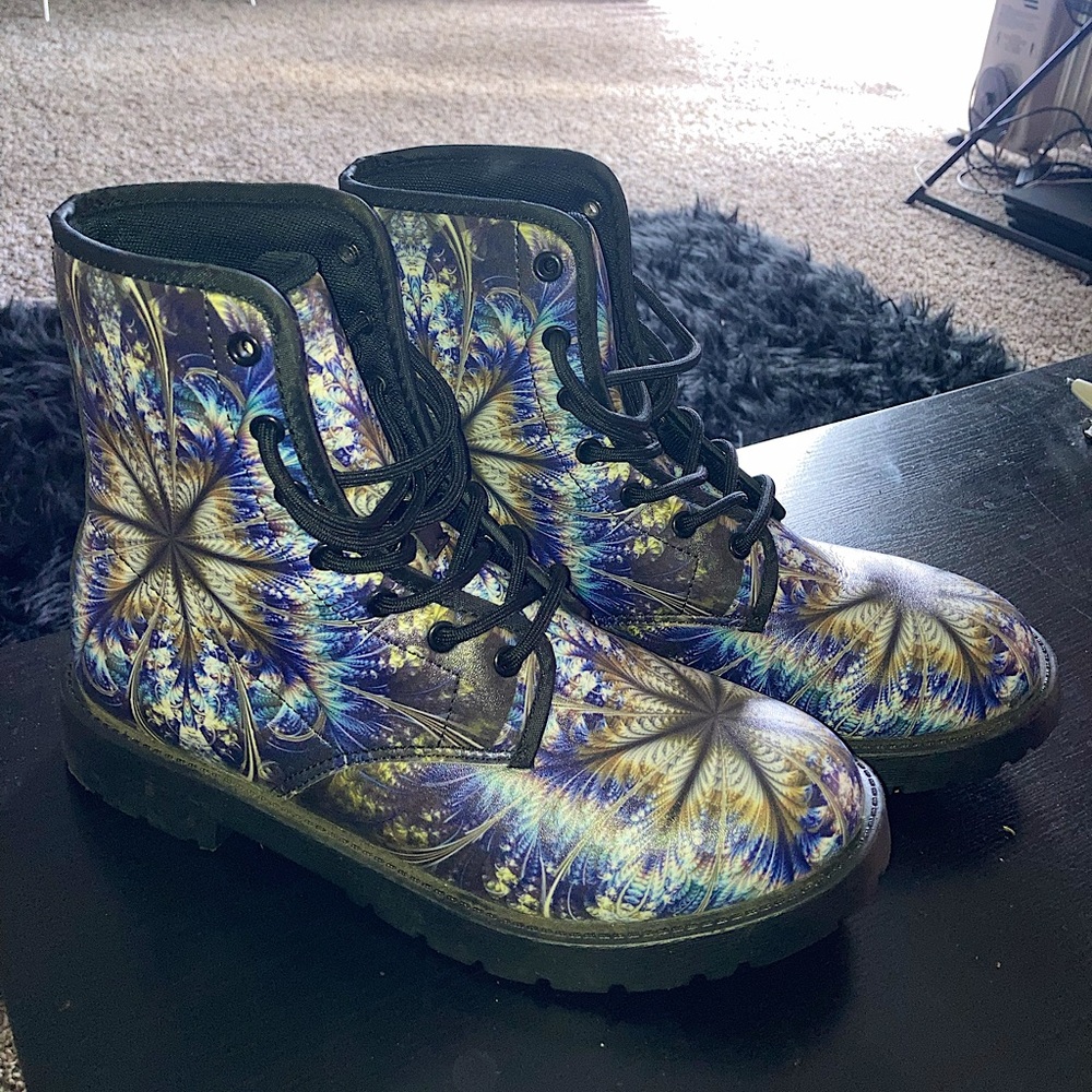 Psychedelic Portal Boots